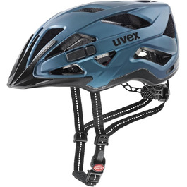 Велосипедний шолом uvex City Active для дорослих, 56-60 см, синій