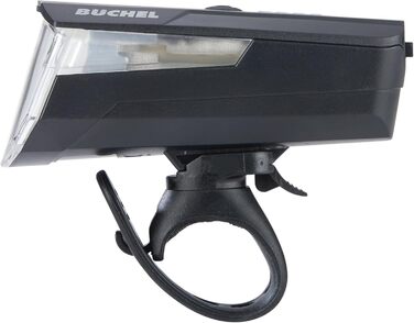 Комплект велосипедних LED фар Büchel BLC 720, 80 Люкс, StVZO, переднє і заднє світло з індикатором гальмування, акумуляторні, до 14 годин роботи, зарядка Micro-USB, преміум якість
