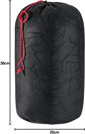 Сплячий мішок Deuter Exosphere 0° L - Large, Zip left, з синтетичного волокна