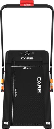 Біговий тренажер CARE FITNESS Jog 8: швидкість до 8 км/год, 4 функції, пульт ДК, комфорт та тихий мотор