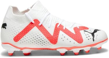 Дитячі футбольні бутси PUMA Future Match FG/AG Jr – біло-чорний, 28 EU