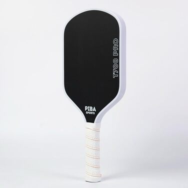 Професійна ракетка для піклболу PIBA Sports PRO, T700 карбон, 16 мм стільникова структура, шорстка поверхня для топ-спіну, подовжена ручка, легка та точна, для досвідчених і професіоналів