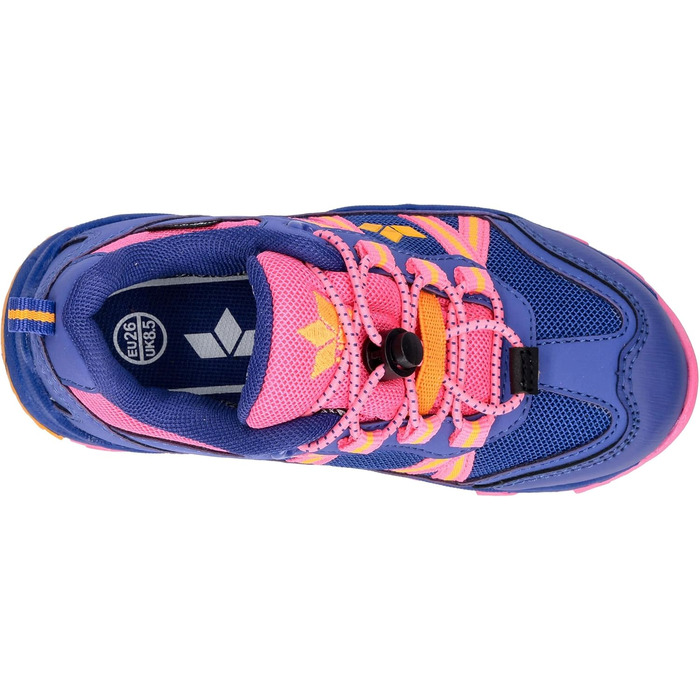 Дитячі трекінгові черевики Lico 41 EU (ліловий, рожевий, помаранчевий) для хлопчиків та дівчаток