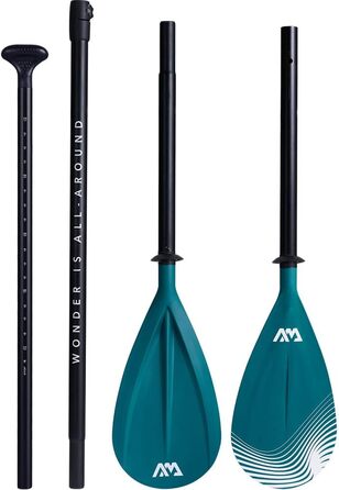 Весло Aqua Marina Dual-TECH алюмінієве для SUP і каяка, 165–215 см, 3–4 секції