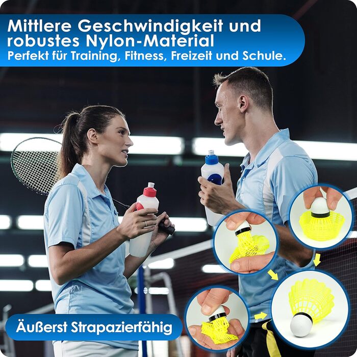 Набір для бадмінтону 14er Federball Set Plus: м'ячі, інструкція, для початківців та професіоналів