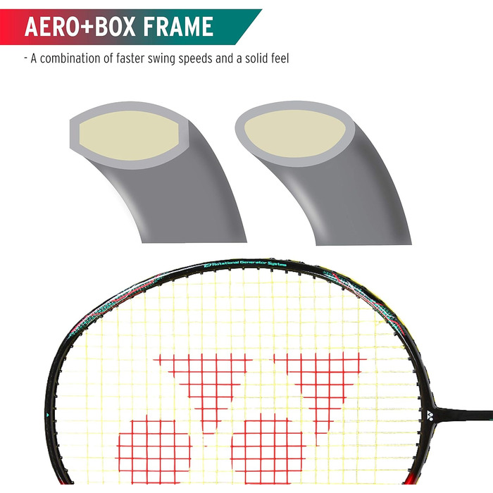 Бадмінтонна ракетка YONEX Astrox 38 D, графітова, для професіоналів