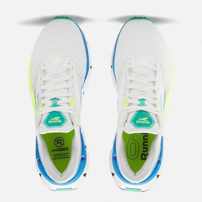 Кросівки Reebok Floatzig Symmetros для чоловіків, 42 EU, білий, Unleashedgreen, Kineblue