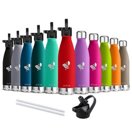 Термофляга AORIN 750 мл (винно-червона) - ізольована, без BPA, для дітей, спорту, подорожей