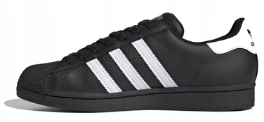 Кросівки adidas Superstar чорні/білі EG4959 шкіряні, розмір 40 2/3