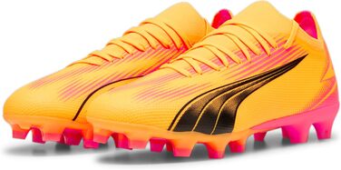 Кросівки футбольні PUMA Ultra Match Fg/Ag (46 EU, Sun Stream Puma Black Sunset Glow)