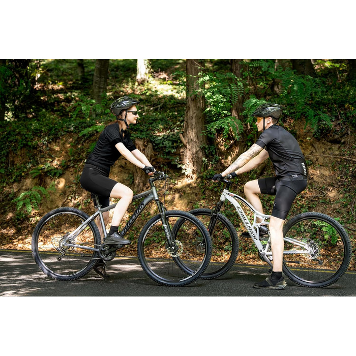 Гірський велосипед Chillaxx Bike Falcon Premium 24/26/27.5/29 дюймів для хлопців, дівчат, жінок і чоловіків, 21 швидкість, дискові гальма, повна амортизація