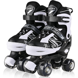 Роликові ковзани для дітей LOKJIJI: регульовані, фіолетові та білі, для початківців