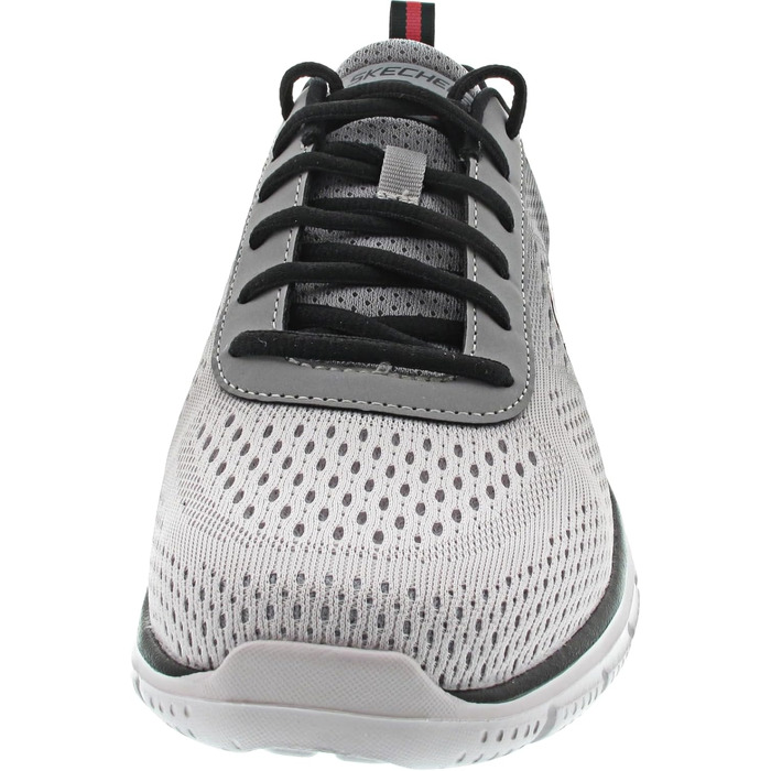Чоловічі кросівки Skechers Max Cushioning Arch Fit (розмір 48.5 EU, колір Gray Black) — ортопедичні з амортизацією