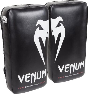 Лапи для кікбоксингу Venum Giant, унісекс, чорні/лід, універсальний розмір