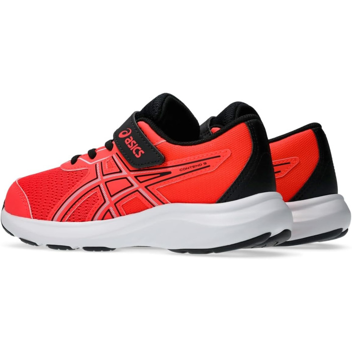 Кросівки ASICS Gel-Contend 9 чорного кольору (31 EU, Blitz Rot Blau Verblasst)