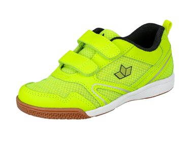 Унісекс кросівки для залу Lico Boulder V Multisport, неоново-жовті та чорні, розмір 33 EU