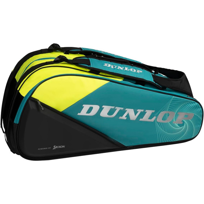 Сумка Dunlop SX-Performance універсальна Teal/Black/Yellow для тенісу