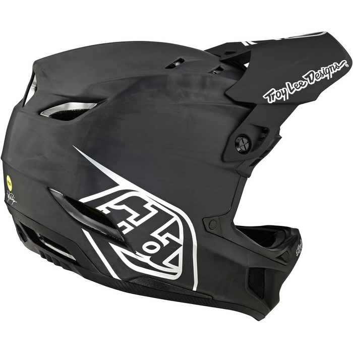 Шолом для даунхілу Troy Lee Designs D4 Carbon MIPS чорний, розмір L