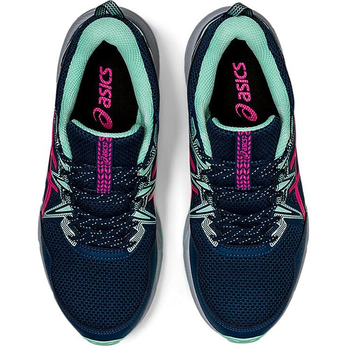 Кросівки для бігу жіночі ASICS Gel-Venture 8 (40.5 EU, блакитний/рожевий)