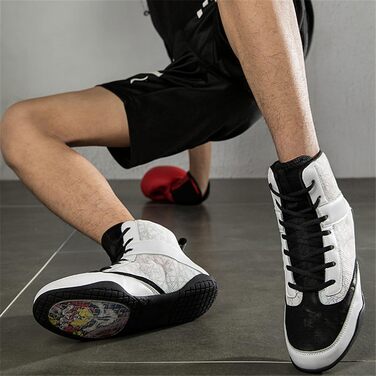 Жіночі боксерські кросівки для фітнесу та тренувань. Антиковзаючі, дихаючі, білі. 37 EU