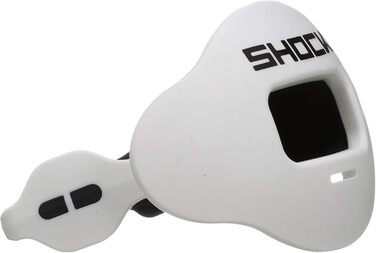 Захисник для губ Shock Doctor Max Airflow 2.0, чорний/білий, універсальний (від 6 років)