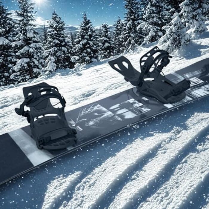 Кріплення для сноуборду XCMAN, чорні, розмір M - для чоловіків