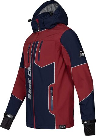 Чоловіча куртка-софтшелл Rock Creek Outdoor H-237 L, темно-синя