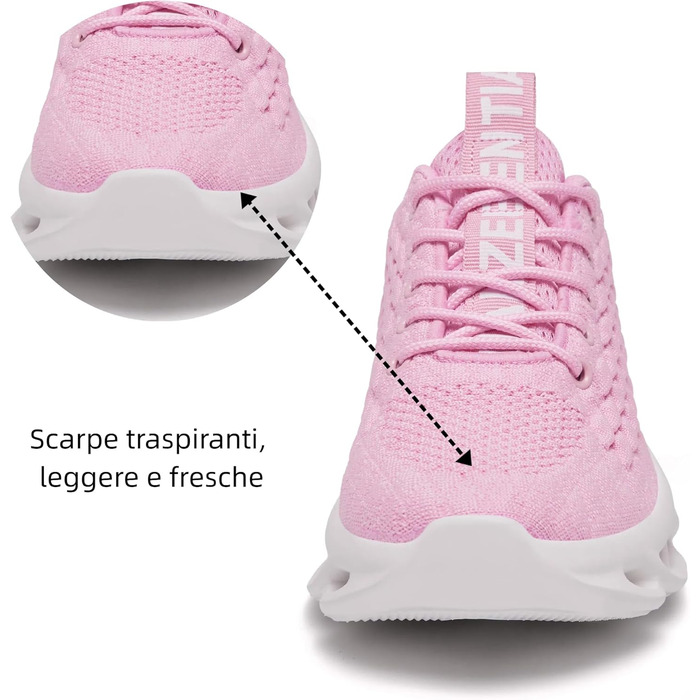Жіночі кросівки для бігу та фітнесу Adidas Rosa 39 EU - Легкі дихаючі спортивні