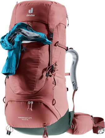 Рюкзак для трекінгу Deuter Aircontact Lite 45+10 SL жіночий, легкий