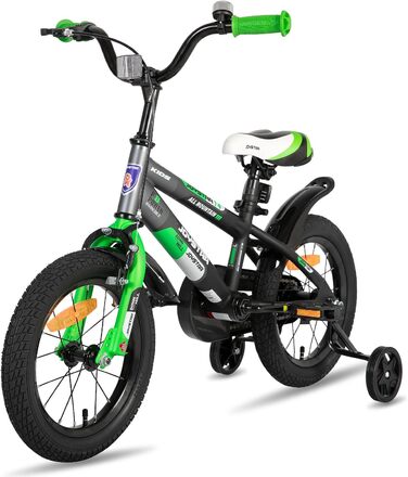 Дитяче велосипед JOYSTAR Berry 12/14/16/20 дюймів для хлопчиків та дівчаток 2-11 років (зелений)