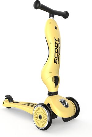 Kickboard Highway Kick 1 Scoot & Ride 2-в-1 з сидінням (жовтий)