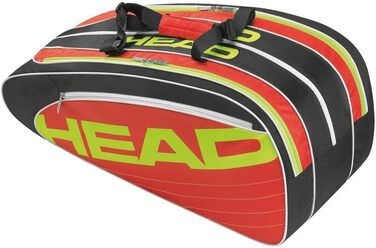 Тенісна сумка HEAD Elite Combi, чорна, 75x32,5x30,5 см, 55 л