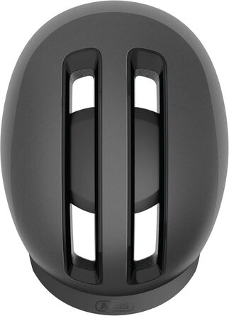 Велосипедний шолом ABUS HUD-Y з магнітним LED-ліхтарем, магнітною застібкою, для міста, унісекс, розмір M (54-58 см), бежевий (шампань голд)