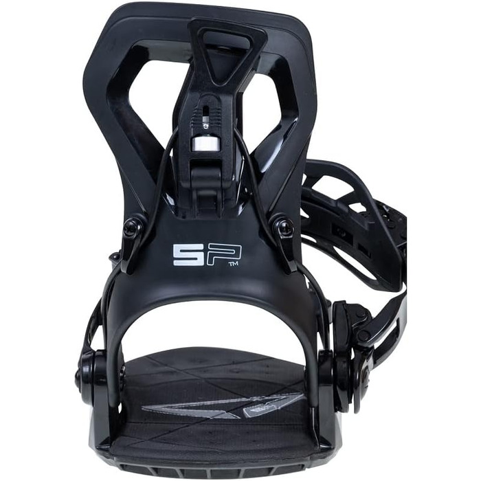 Автоматичні кріплення для сноуборду BEXTREME SP Private Black, розмір 42-44 EU (8-10 US), чорний, для фрістайлу та фрірайду