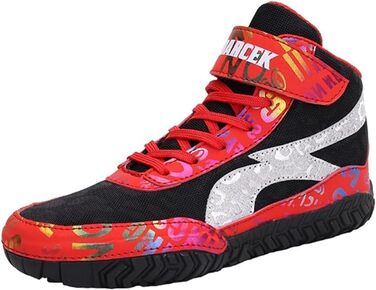 Легкі та дихаючі боксерські/веслувальні кросівки для дітей (34 EU, червоні)