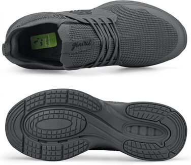 Кросівки для чоловіків: бігові, спортивні, тенісні, повсякденні. Легкі, дихаючі, для вулиці, фітнесу, джогінгу. Розмір 45 EU, темно-сірий колір