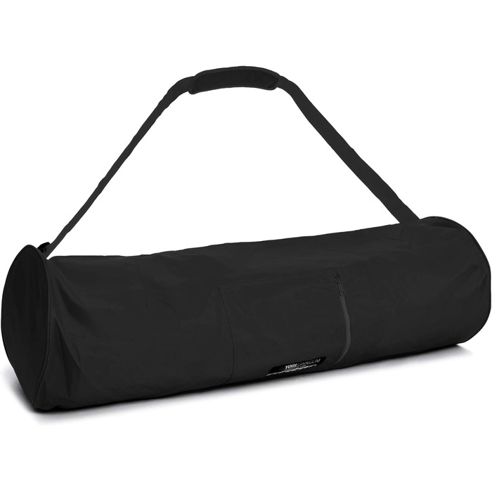 Сумка для йоги Yogistar Extra Big, нейлон, 75 см, чорна