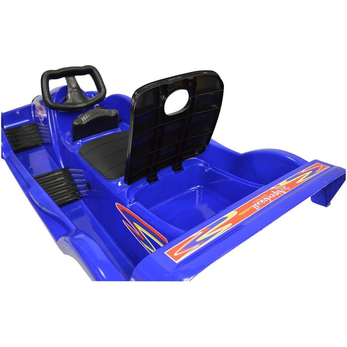 Сніголюб Alpen Gaudi Double Race - двомісний бобслей, блакитний, 114 x 55 x 28 см