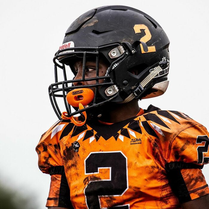 Захист губ Battle Oxygen з регульованим ремінцем - футбольний та спортивний капу, максимальна подача кисню, універсальний розмір, світло-блакитний