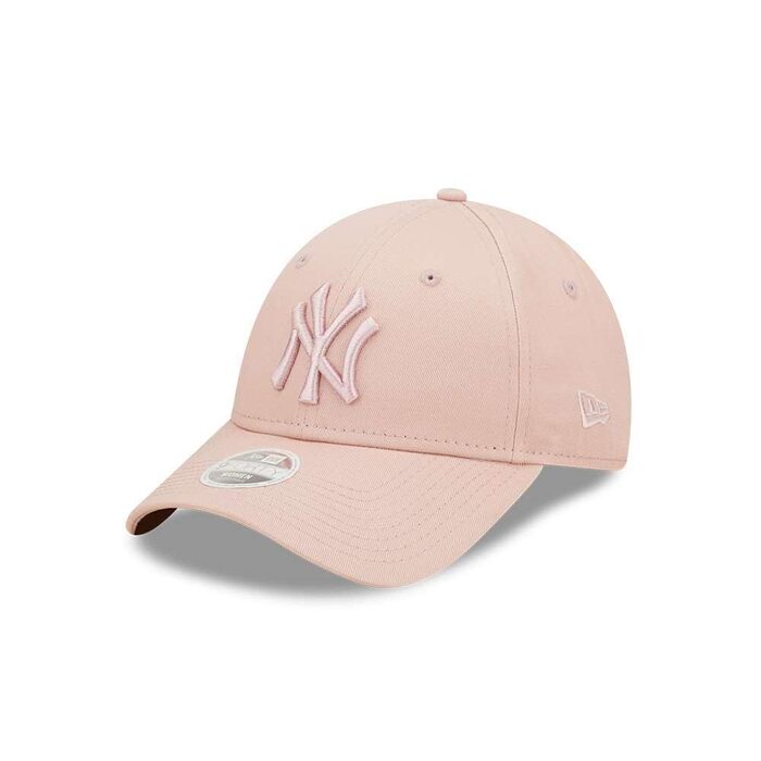 Кепка New Era New York Yankees MLB Essential 9Forty регульована, бежева, жіноча - Rose #29909
