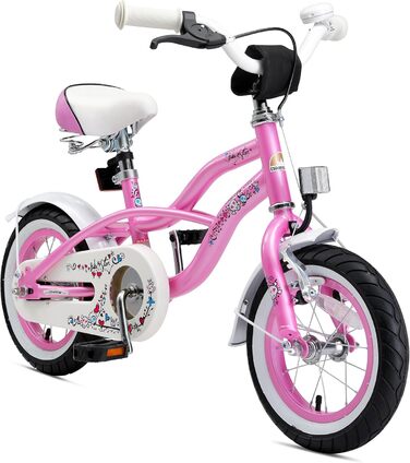 Дитячий велосипед BIKESTAR Cruiser 12 дюймів для дівчаток від 3 років