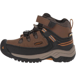 KEEN Targhee Mid WP - водонепроникні трекінгові черевики для дітей та дорослих, Dark Earth Golden Brown