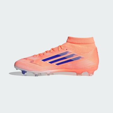 Футбольні бутси adidas F50 League Mid для твердого/многорункового покриття, 42 EU, Beam Orange/Lucid Blue/Cloud White