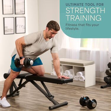 Регульовані гантелі Lifepro 25lb (5lb, 10lb, 15lb, 20lb, 25lb) - комплект 2 шт. для чоловіків та жінок