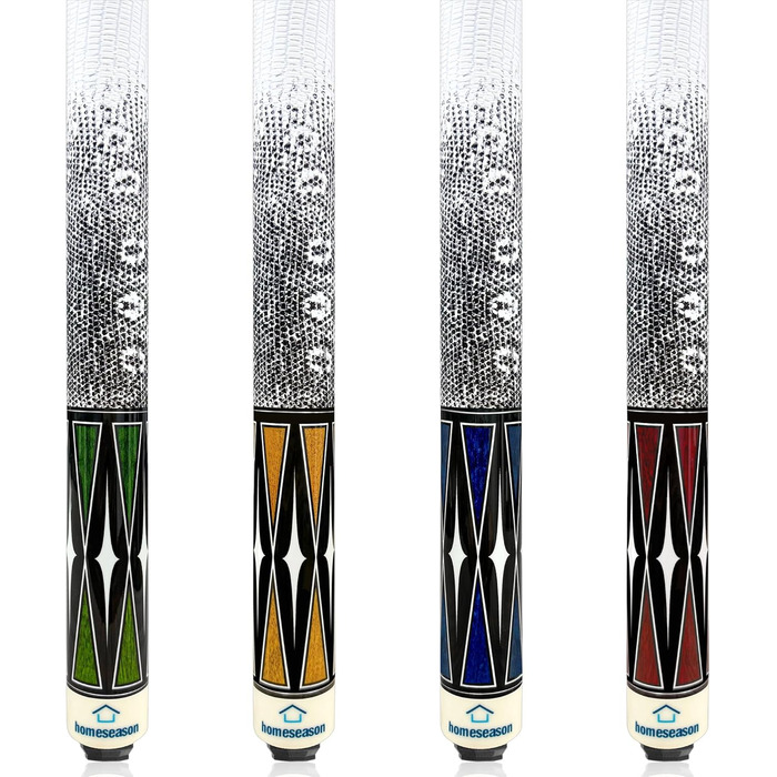 Набір кийків для більяру HomeSeason 58'' (4 шт.) - кийки для більярдного столу