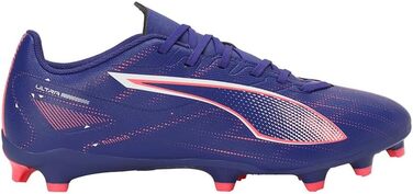 Кросівки футбольні PUMA Ultra 5 Play FG/AG, 47 EU, Lapis Lazuli/Puma White/Sunset Glow