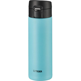Термос-пляшка Tiger MKA-K 480 мл, ультралегкий, BPA-free, для напоїв, тримає 24 год холоду та 12 годин тепла, Японія, небесно-блакитний