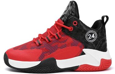 Дитячі баскетбольні кросівки Kinder, для хлопчиків та дівчаток, унісекс, червоні (37 EU)