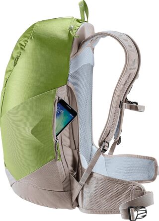 Рюкзак туристичний Deuter AC Lite 23 л (зелено-червоний)