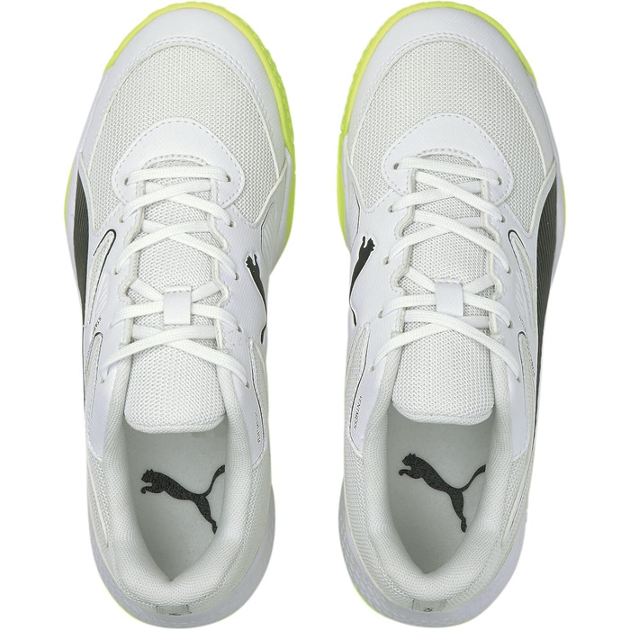 Дитячі кросівки PUMA Solarflash Jr для легкої атлетики (33 EU, білий/блакитний)